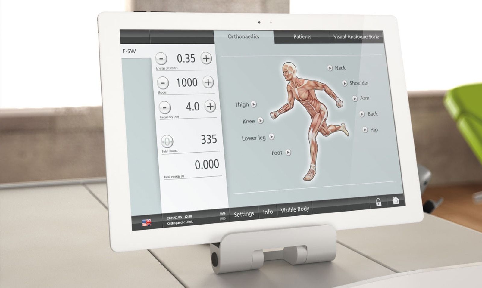 Storz Medical Duolith დარტყმით-ტალღოვანი თერაპიის აპარატი PhysioHub-ში